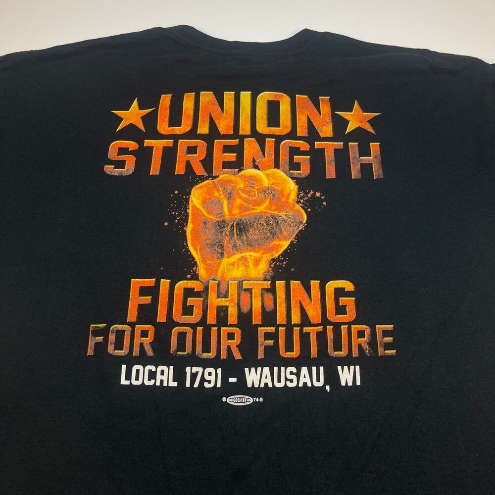 IBEW International Brotherhood Electrical Workers Union 1791 T Shirt Sz Mens XXL